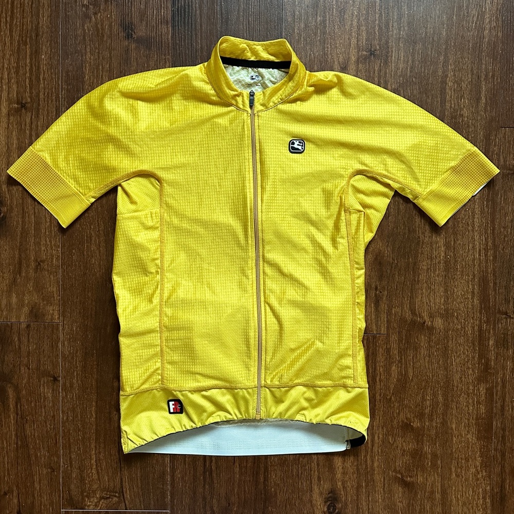 Yellow Giordana Cycling Jersey